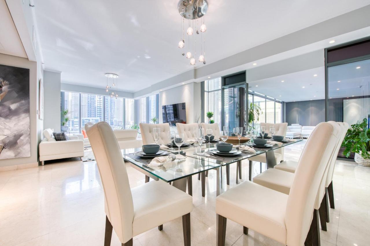 Maison Privee - Big, Bright, Luxury Marina Views Apt Next To Beach Дубай Екстер'єр фото