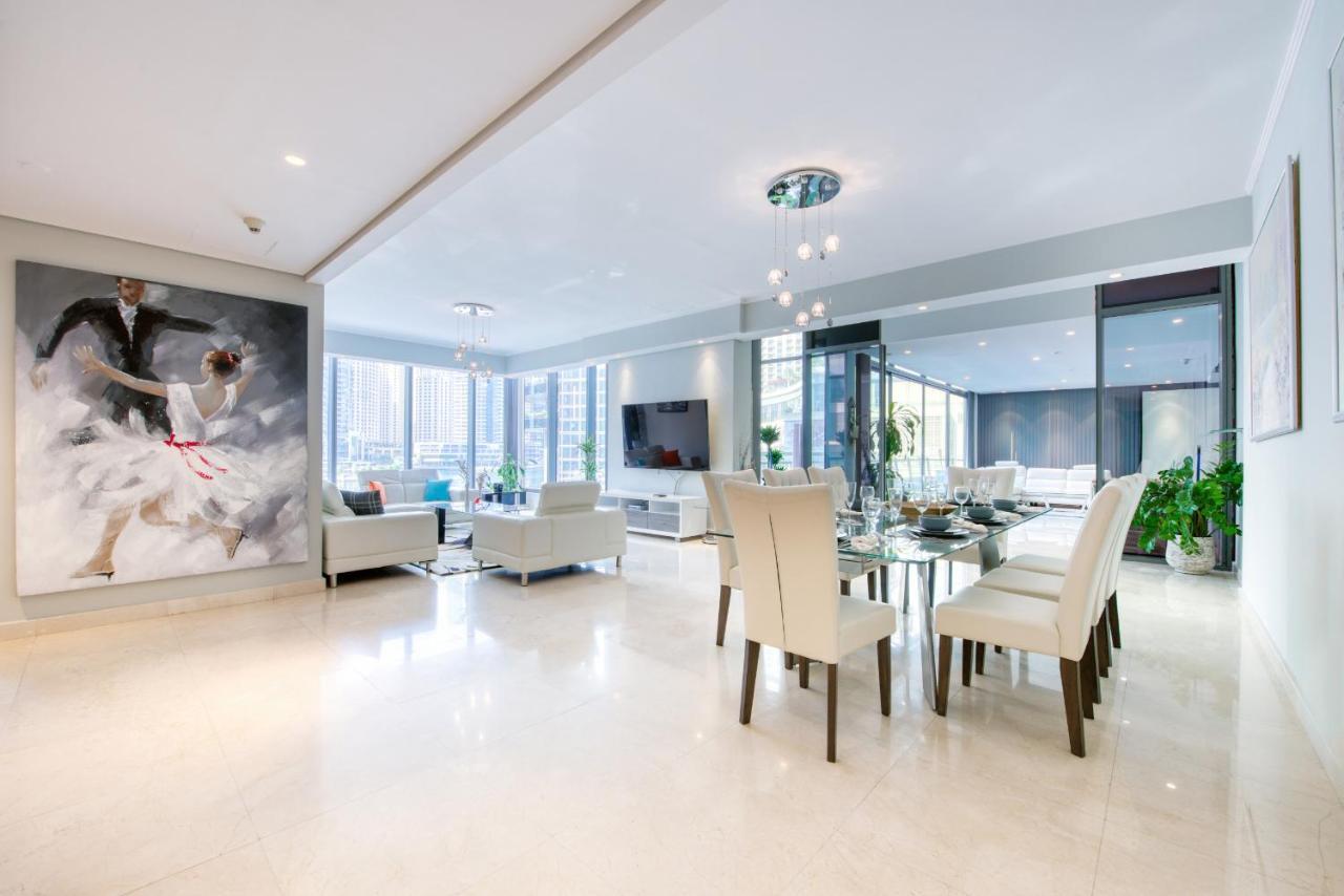 Maison Privee - Big, Bright, Luxury Marina Views Apt Next To Beach Дубай Екстер'єр фото