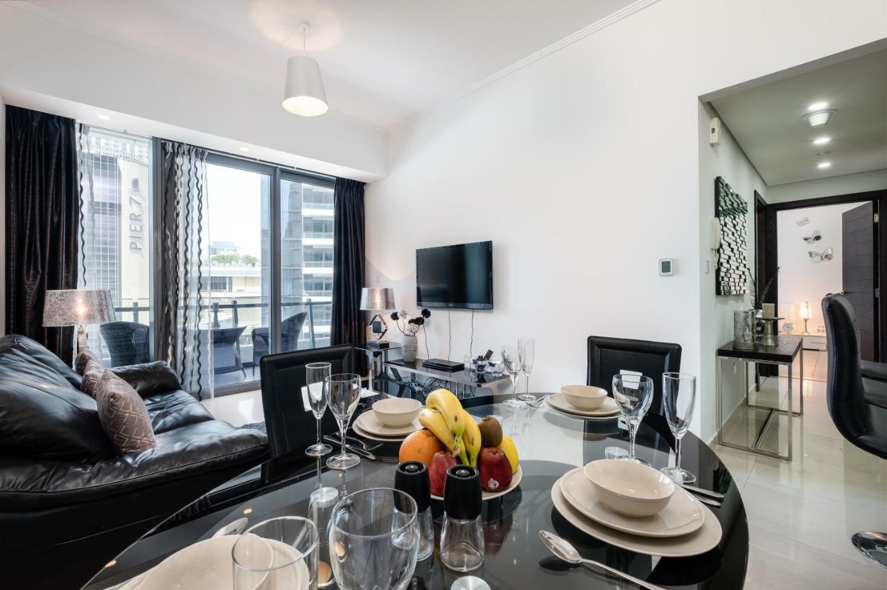 Maison Privee - Big, Bright, Luxury Marina Views Apt Next To Beach Дубай Екстер'єр фото