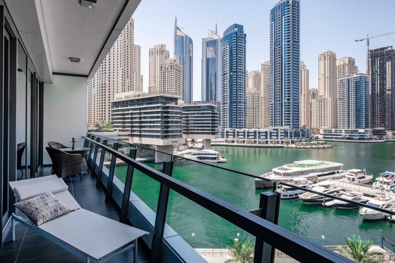 Maison Privee - Big, Bright, Luxury Marina Views Apt Next To Beach Дубай Екстер'єр фото