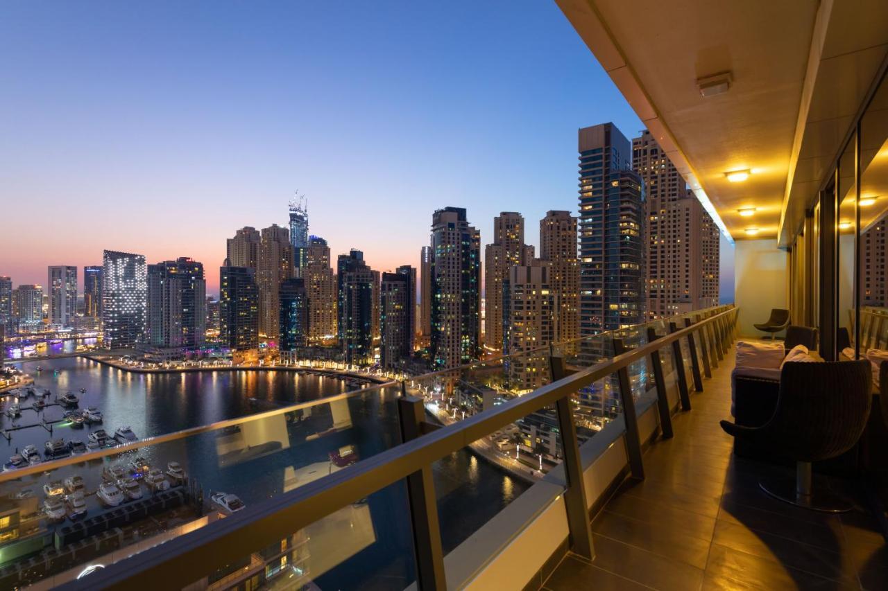Maison Privee - Big, Bright, Luxury Marina Views Apt Next To Beach Дубай Екстер'єр фото